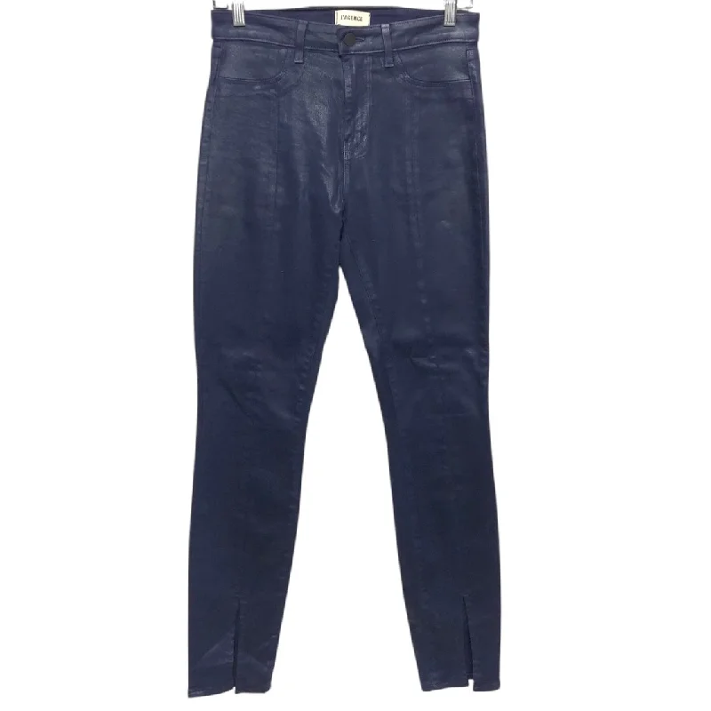 Minimal Style Jeans Skinny By L Agence In Blue, Size:28