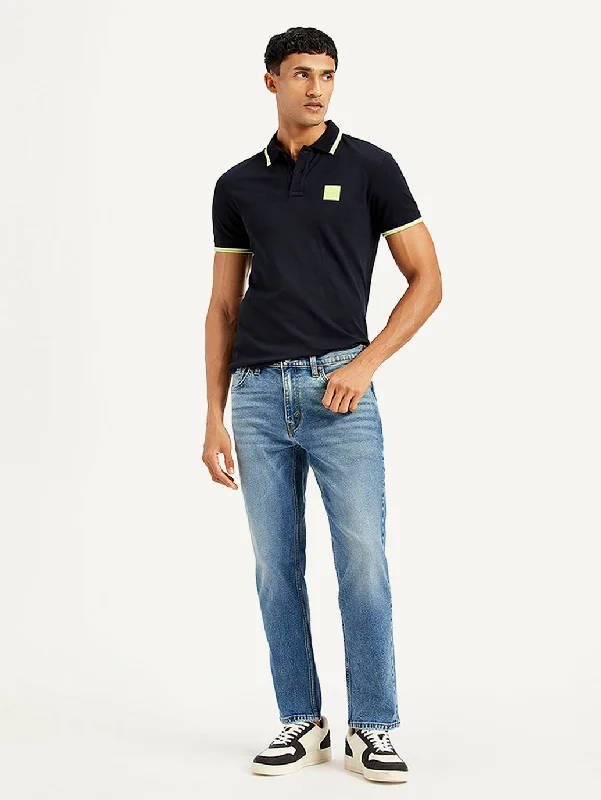 Stylish Ease Men's 541 Tapered Fit Blue Jeans
