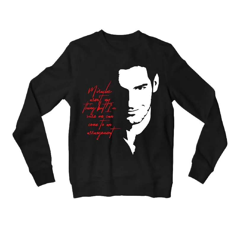 Effortless Style Lucifer Sweatshirt - Miracles