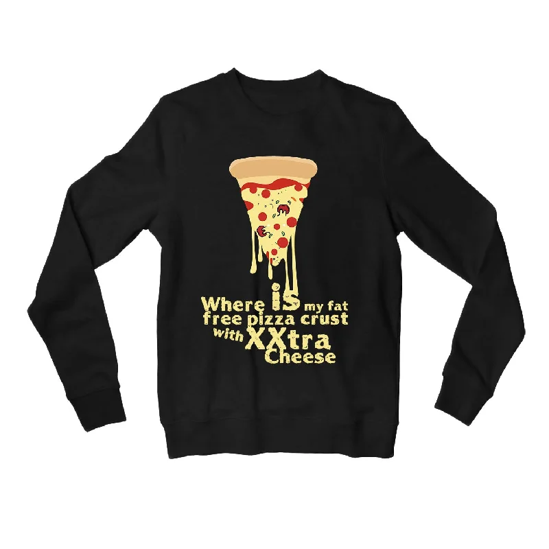 Urban Style Friends Sweatshirt - Joey's Fat Free Pizza