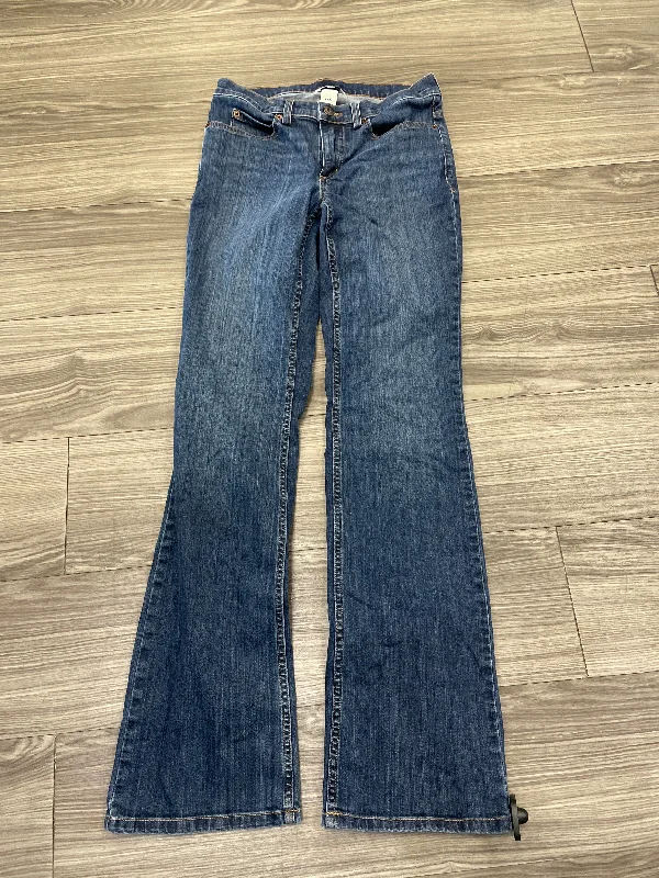 Easy Wear Chic Jeans Flared By Duluth Trading In Blue, Size: 2
