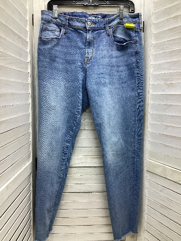 Youthful Vitality Jeans Boyfriend By Old Navy In Blue Denim, Size: 12