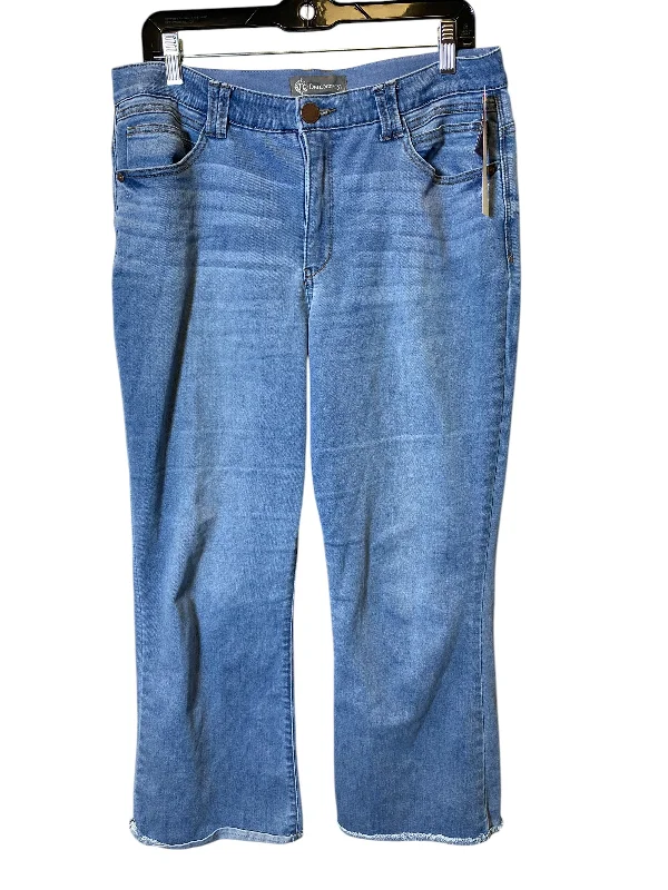 Urban Style Jeans Cropped By Democracy In Blue, Size: 14