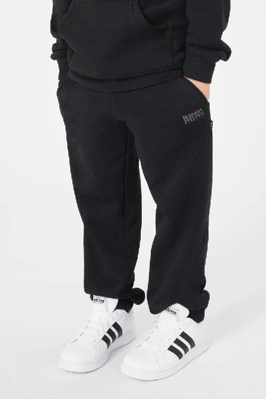 Cozy Chic Wear INSPORT JUNIOR ALASKA BLACK TRACKPANTS