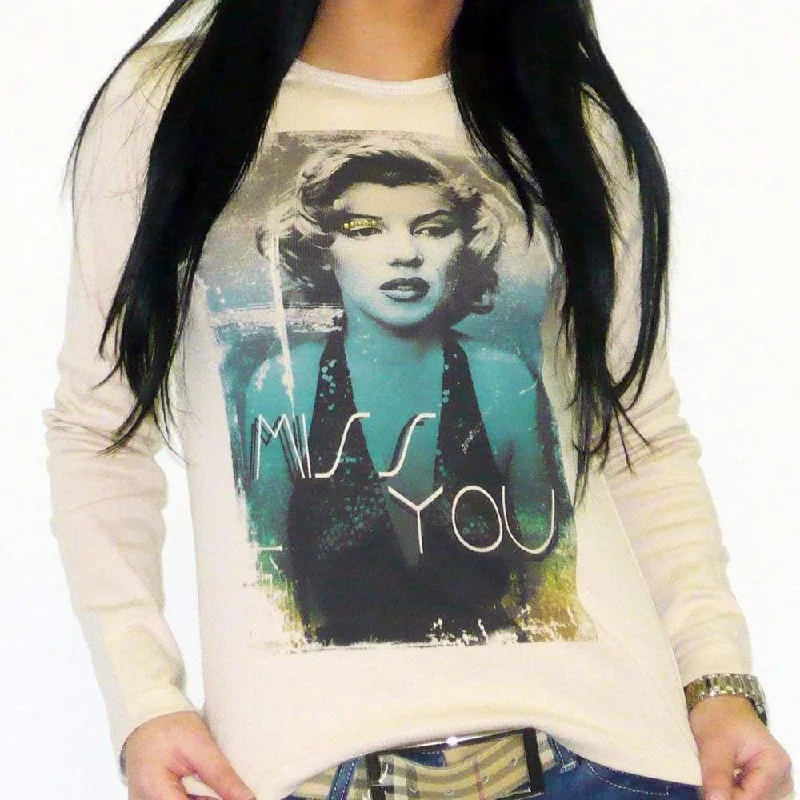 Perfect Tailoring Women's Long Sleeve ONE IN THE CITY Miss-You 00275