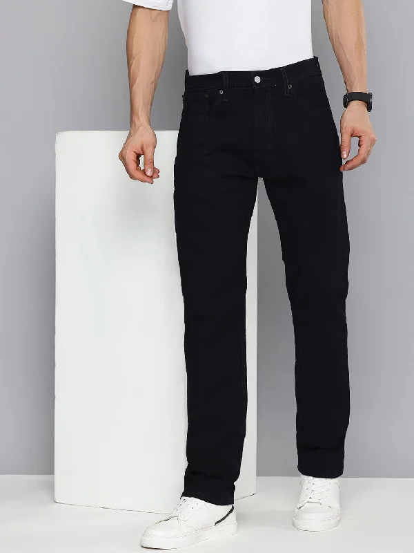 Soft Knitwear Men's 551 Blue Loose Straight Fit Jeans