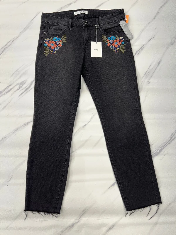 European And American Style Jeans Skinny By Cmc In Black, Size: 8