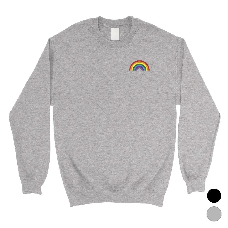High Street Fashion LGBT Rainbow Pocket Unisex SweaShirt
