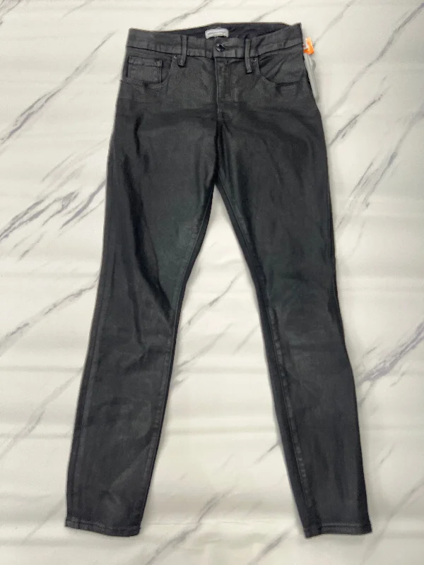 Luxury Temperament Jeans Skinny By Good American In Black, Size: 8