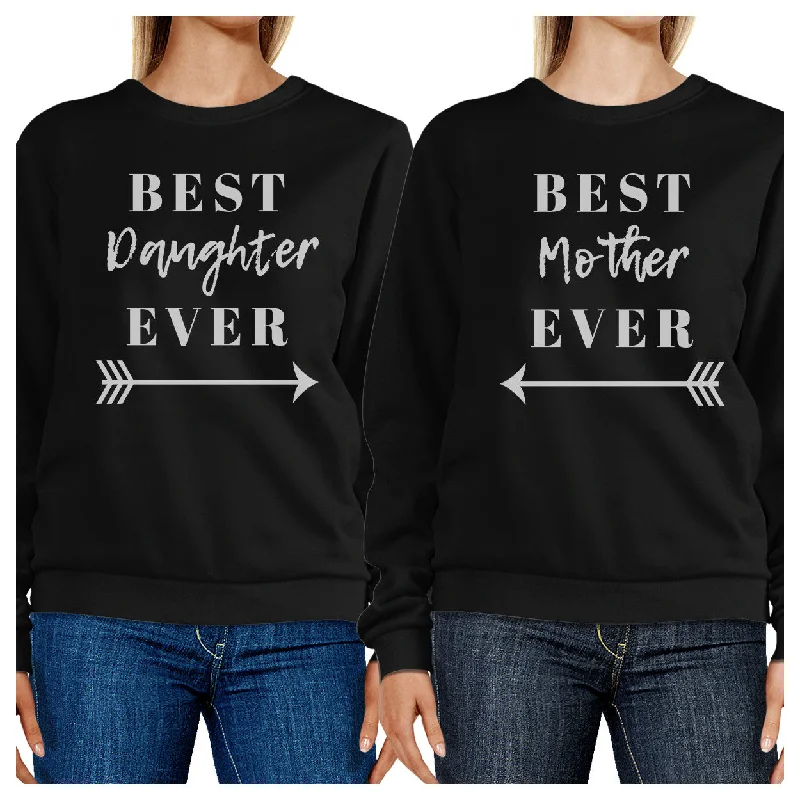 Cozy Apparel Best Daughter Mother Ever Black Unique Moms Gifts From Daughters