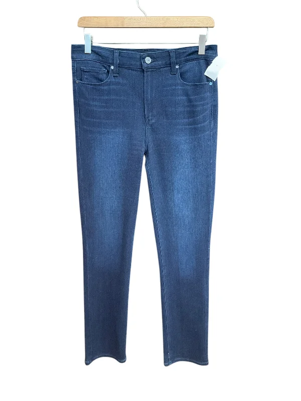 Romantic And Fresh Jeans Straight By Paige In Blue, Size: 8