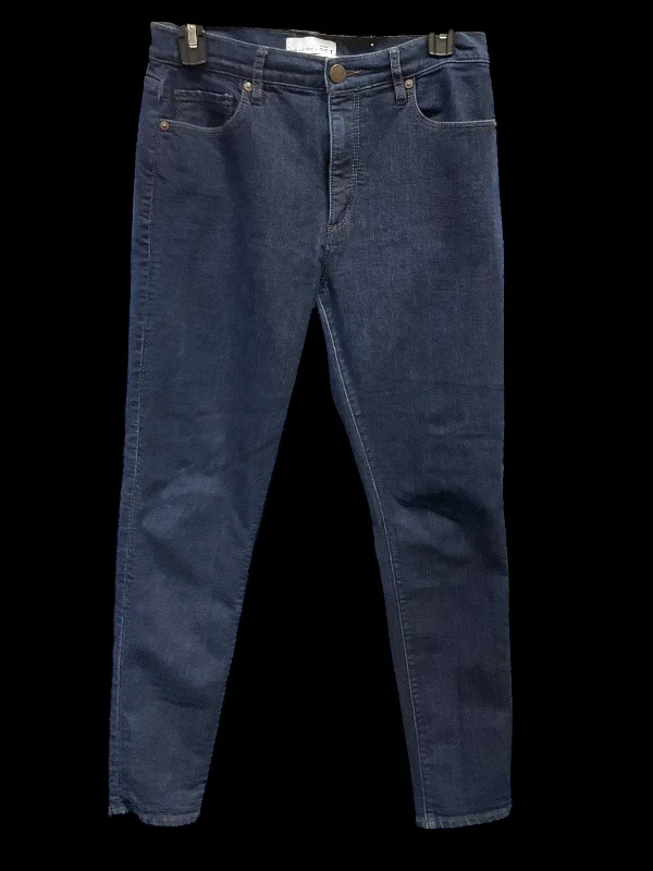 Must-have For Fashion Jeans Skinny By Loft In Blue Denim, Size: 4