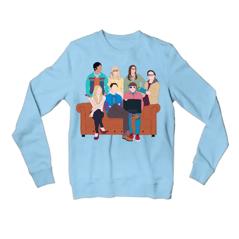 Cozy Layers The Big Bang Theory Sweatshirt - The Gang