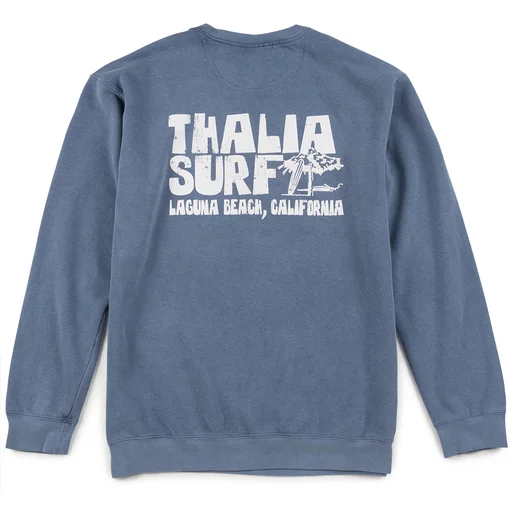 Simple And Comfortable Thalia Surf x John Severson Palapa Mens Crew Fleece