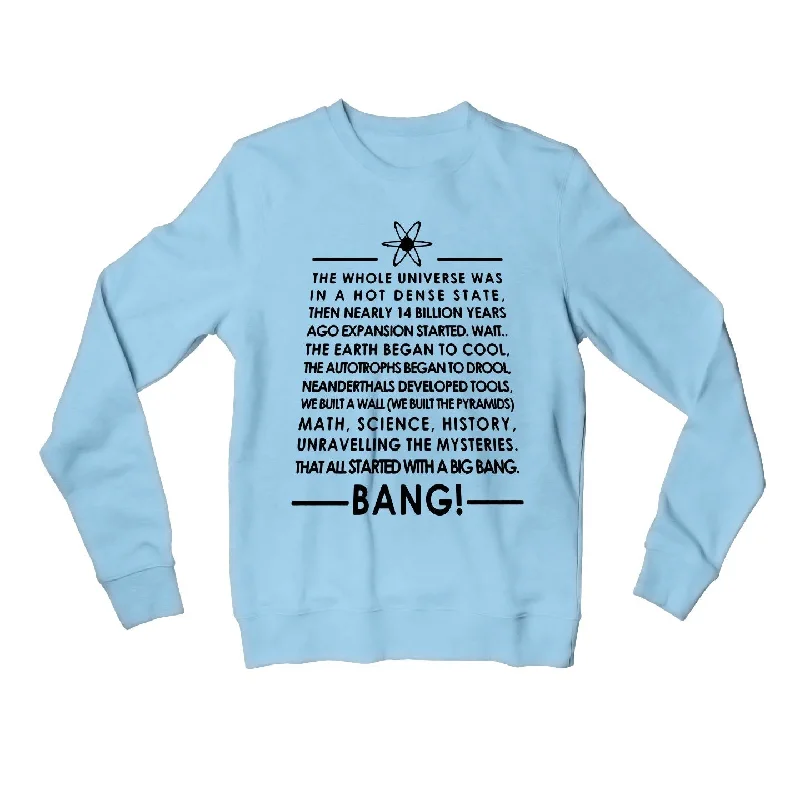 Lazy Style The Big Bang Theory Sweatshirt - Title Song