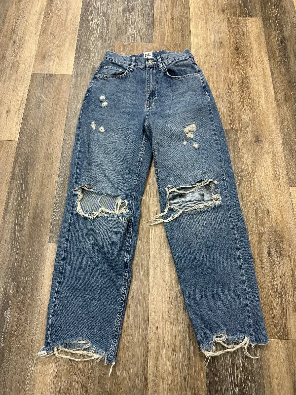 Modern Tailoring Jeans Straight By Bdg In Blue Denim, Size: 4