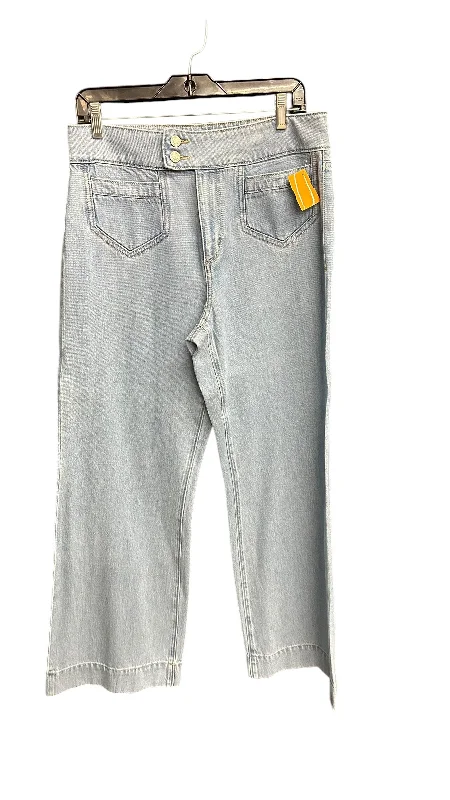 Design And Tailoring Jeans Boot Cut By Loft In Blue Denim, Size: 8
