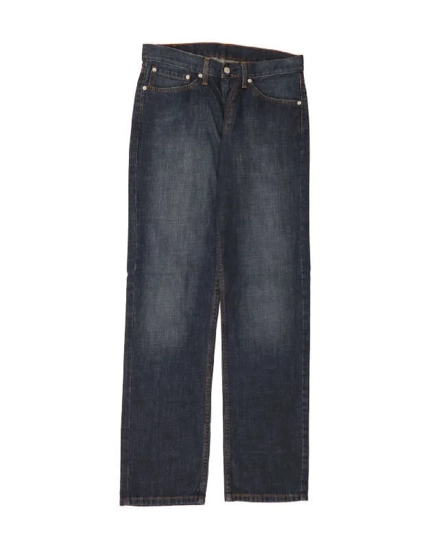 Cozy Fashion Trends LEVI'S Mens 751 Straight Jeans W32 L34 Navy Blue