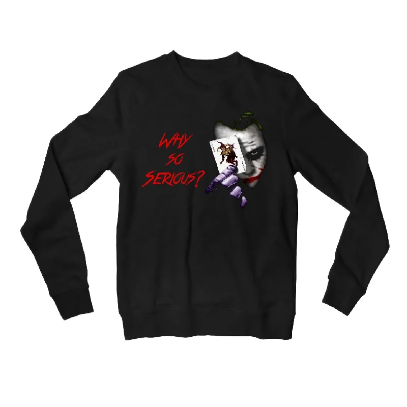 Classic Series Superheroes Sweatshirt - Joker - Why So Serious?