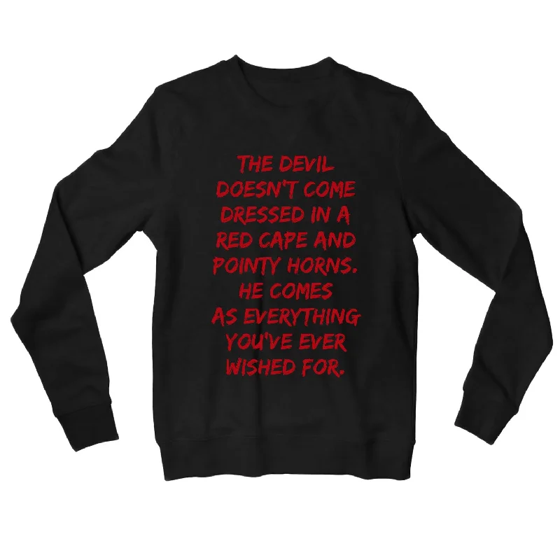 Timeless Comfort Lucifer Sweatshirt - Everything You've Ever Wished For