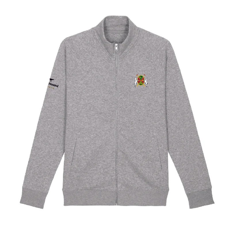 Autumn Selection Polo Club de Chantilly Grey Zip Jumper