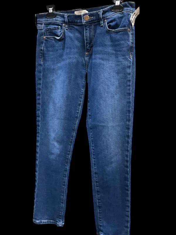 Fashion Innovation Jeans Skinny By Loft In Blue Denim, Size: 2