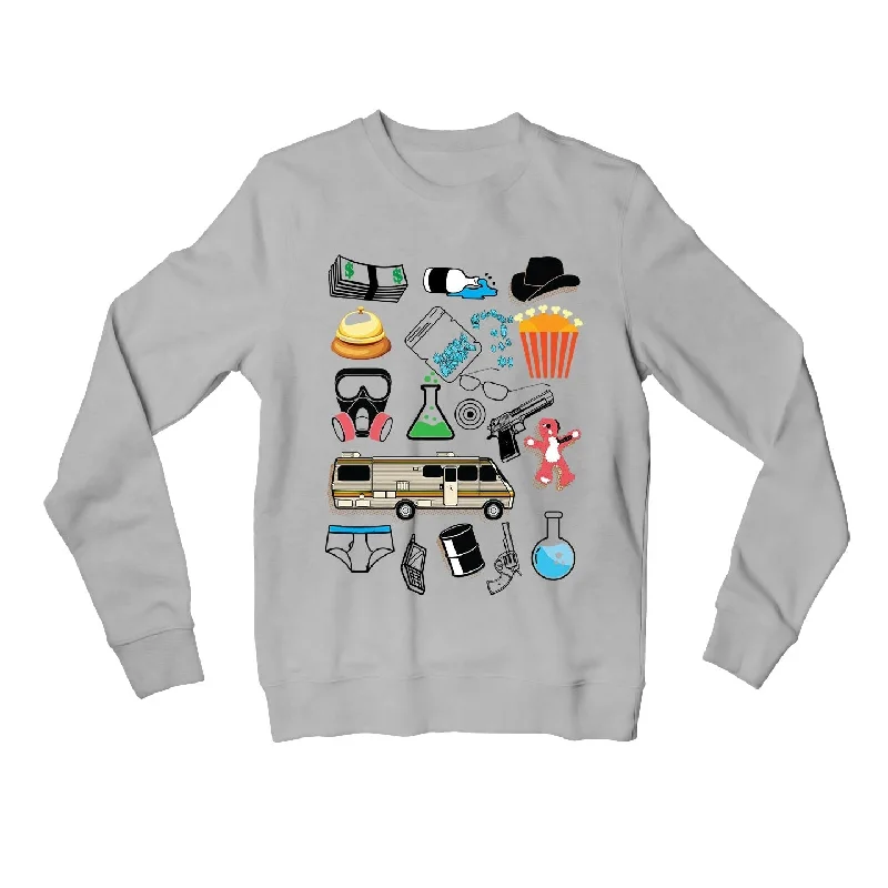 Comfortable Tops Breaking Bad Sweatshirt - Elements