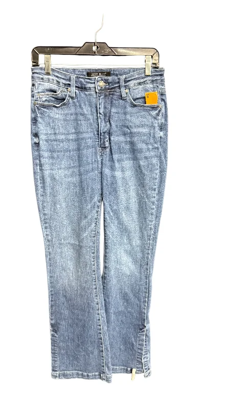 High Street Fashion Jeans Boot Cut By Judy Blue In Blue Denim, Size: 10