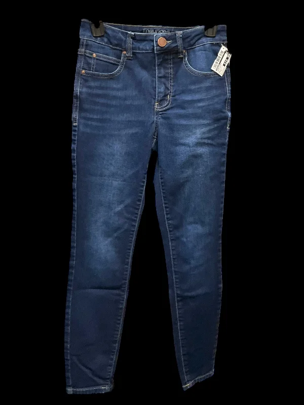 Fashionable In The Times Jeans Skinny By Loft In Blue, Size: 2