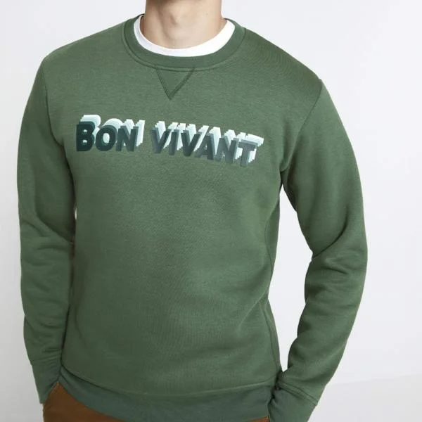 Sweet Girl CLO Round Neck Green Bon Vivant Sweatshirt 5102