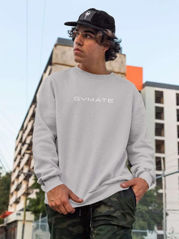 Simple Matching Mens Sweatshirts Original Gymate Logo [large/ctr]