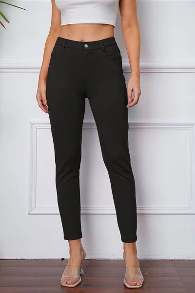 Minimal Comfort StretchyStitch Pants by Basic Bae
