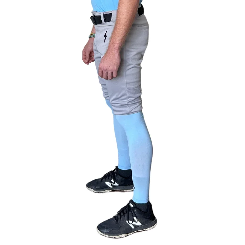 Stylish Wear BRUCE BOLT Premium Pro Baseball Short - GREY