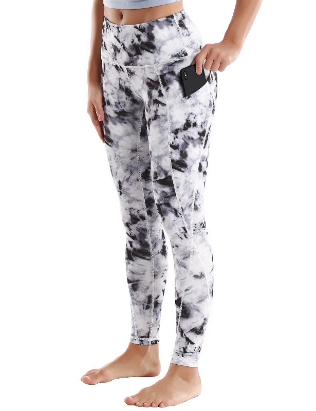 Relaxed Fashion High Waist Side Pockets Yoga Pants blackdandelion