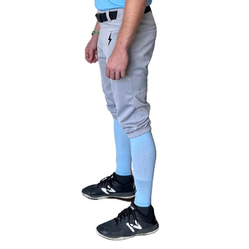Breezy Style BRUCE BOLT Premium Pro Baseball Knicker - GREY