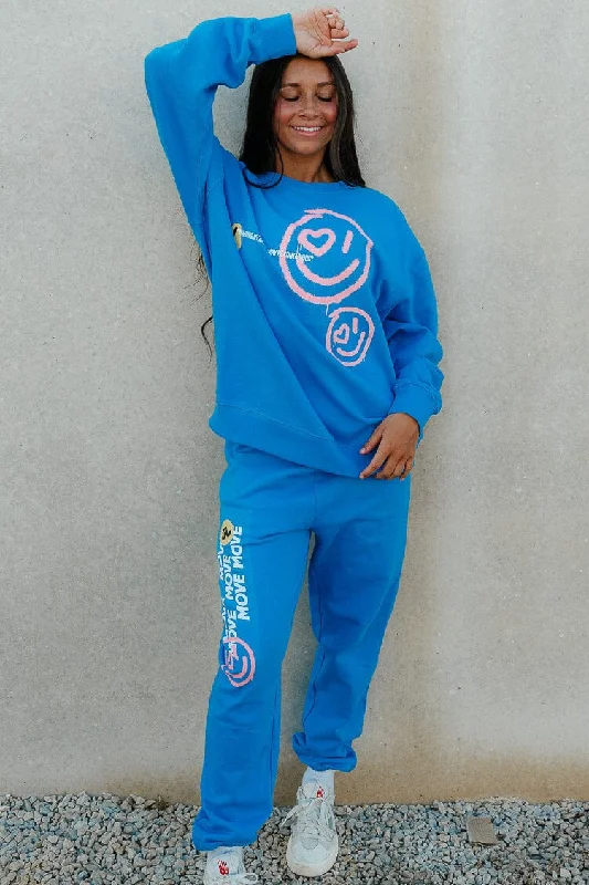 Cozy Apparel Warning Sweatpants