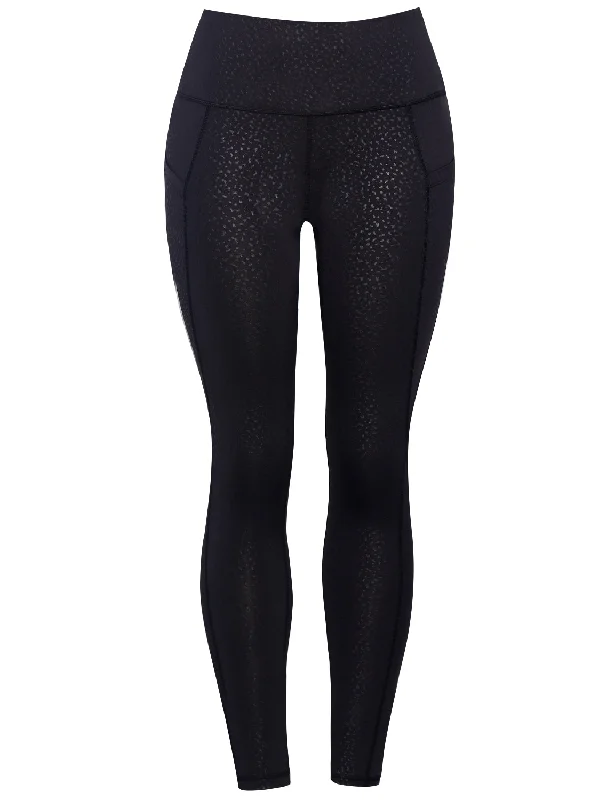 Easygoing Fashion 26" inseam 3D Printed Yoga Pants LEOPARD