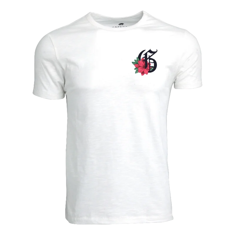 Simple Solid Color Bloom G Tee