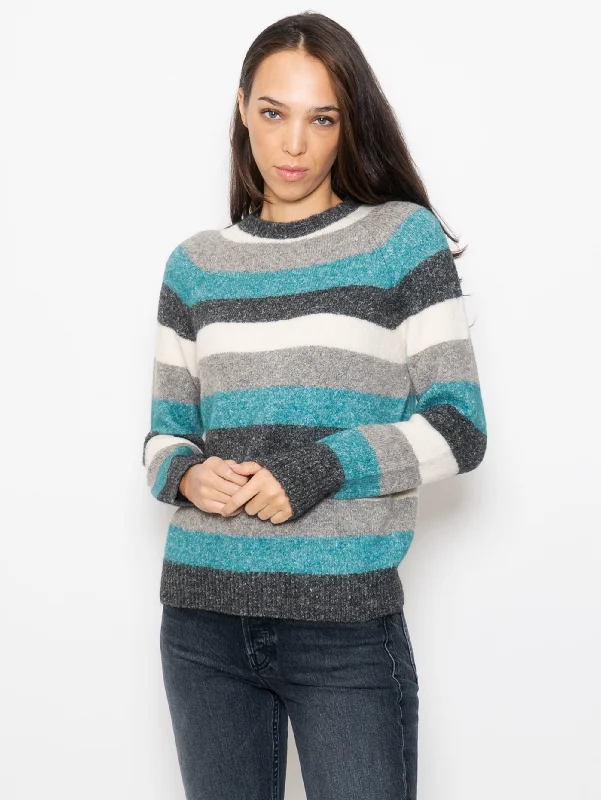 Street Cool Maglia a Righe Multicolor