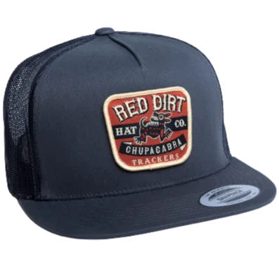 Effortless Dressing Red Dirt Hat Co. "Chupacabra" Hat in Charcoal/Black