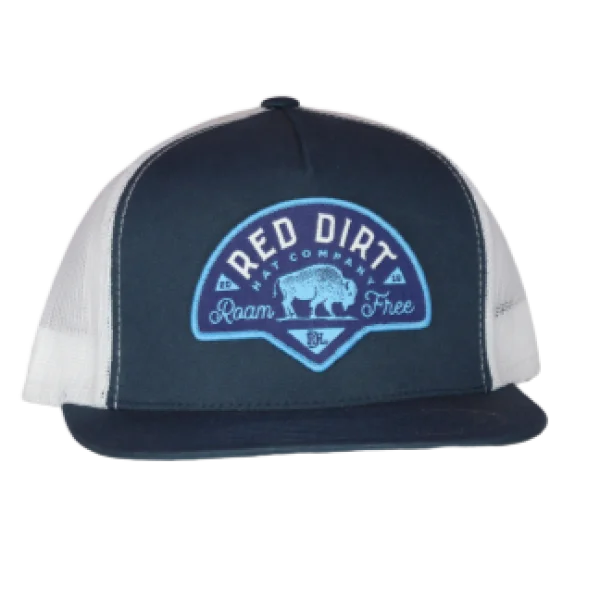 Everyday Style Red Dirt Hat Co. "Classic" Hat in Navy/White