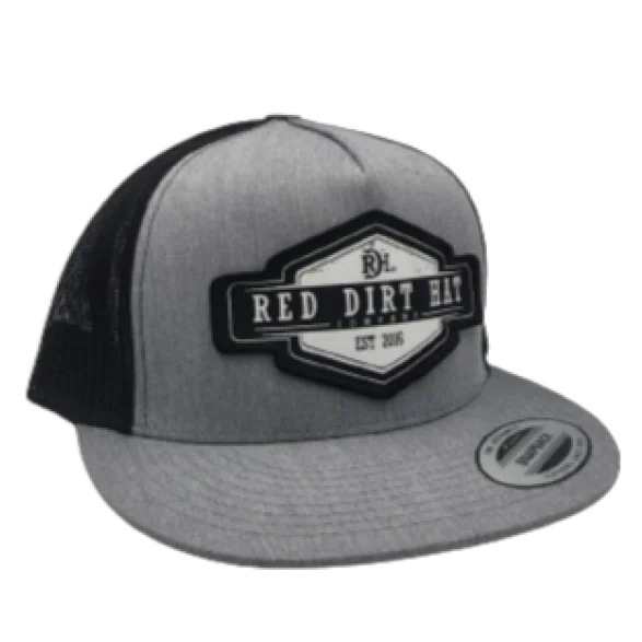 Cozy Outerwear Red Dirt Hat Co. "Roughstock" Hat in Grey/Black