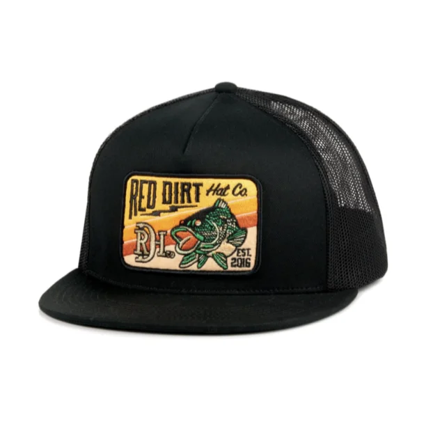 Easy Chic Red Dirt Hat Co. "Wallhanger" Hat in Black
