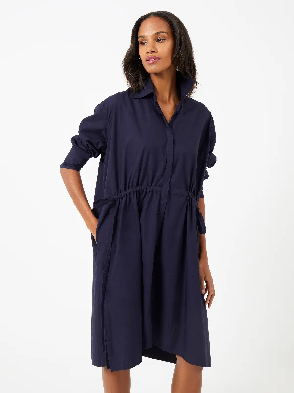 Easygoing Style Rhodes Poplin Shirt Dress