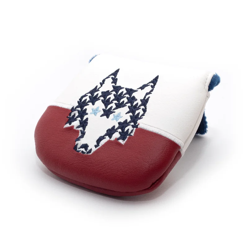 Personalized Clothing Stars and Stripes Wolf Mallet Putter Cover