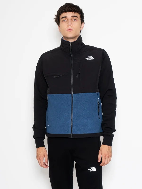 Fashion Style Gilet in Pile Blu