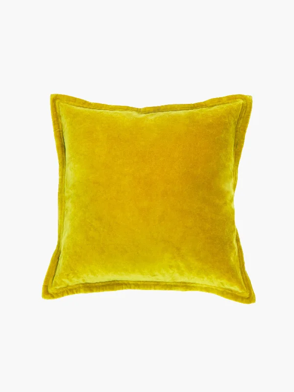 Effortless Elegance Washed Velvet Cushion