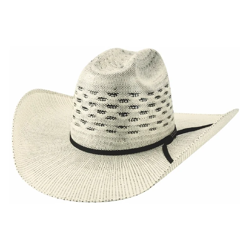 Casual And Comfortable Bullhide PBR Ridepass 25X Bangora Straw Hat