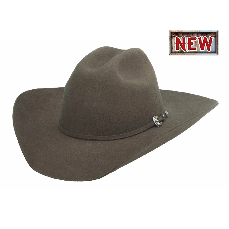 Advanced Customization Bullhide Women's Kingman 4X Khaki Wool Felt Hat