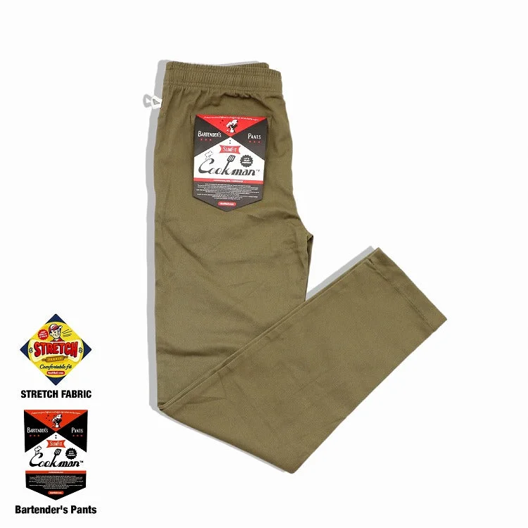Carefree Cookman Bartender's Pants - Olive